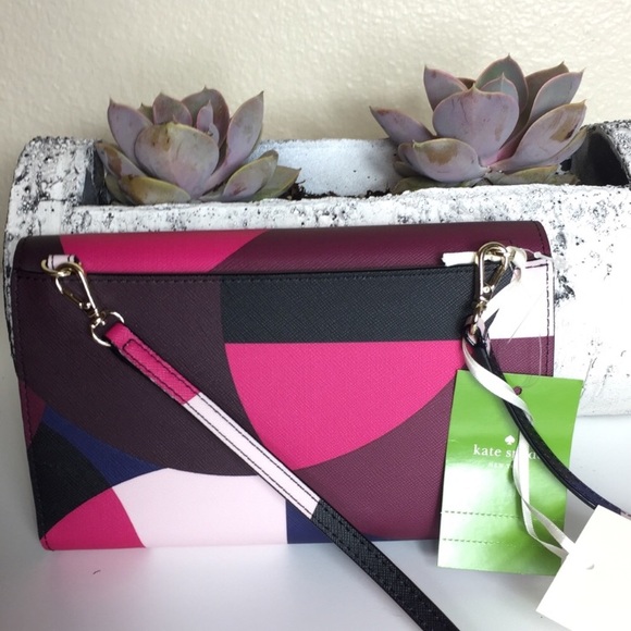 Kate Spade Laurel Way Geo Spotlight Winnie Clutch - Picture 2 of 8